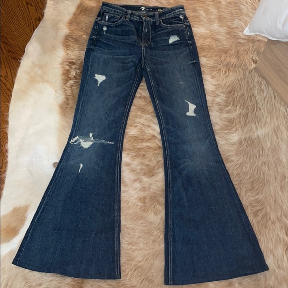 COPY - 7 for all mankind bell bottom jeans